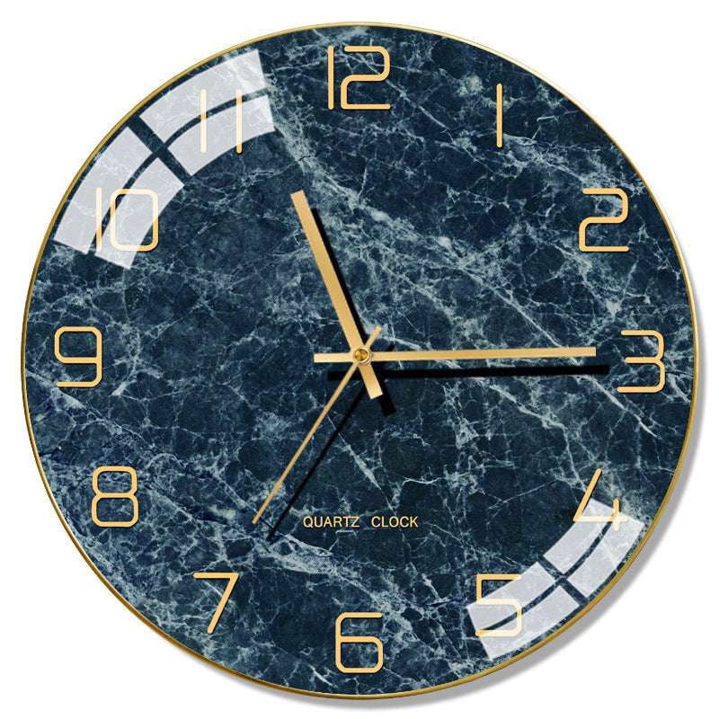 modern wall clock, Nordic silent clock, stylish timepiece decor - available at Sparq Mart