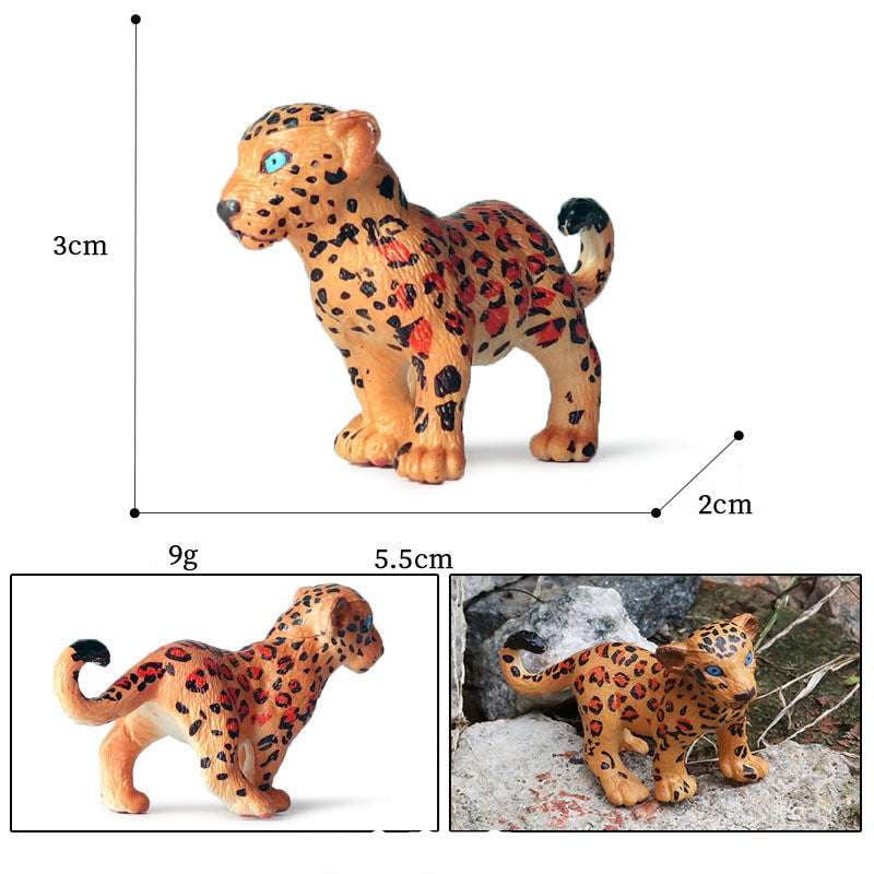 Kids Educational Animal Toy, Realistic Wildlife Figurines, Tiger Cub Simulation Model - available at Sparq Mart