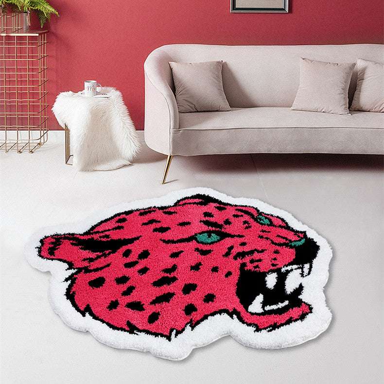 Irregular Bathroom Mats, Leopard Bathroom Mats, Non-slip Plush Mats - available at Sparq Mart