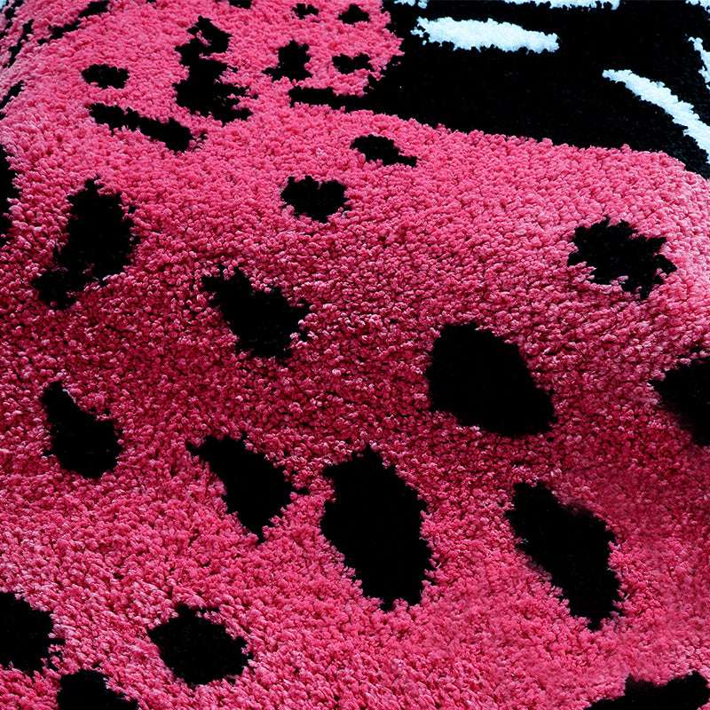 Irregular Bathroom Mats, Leopard Bathroom Mats, Non-slip Plush Mats - available at Sparq Mart