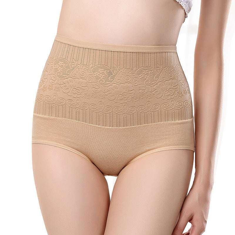 Comfortable Undergarment Cotton, High-waist Abdominal Tights, Postpartum Cotton Briefs - available at Sparq Mart