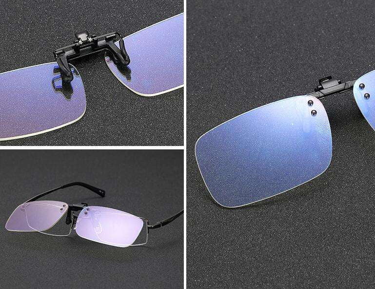 Anti-Blue Light Accessory, Clip-on Blue Light Filter, Myopia Blue Light Protection - available at Sparq Mart