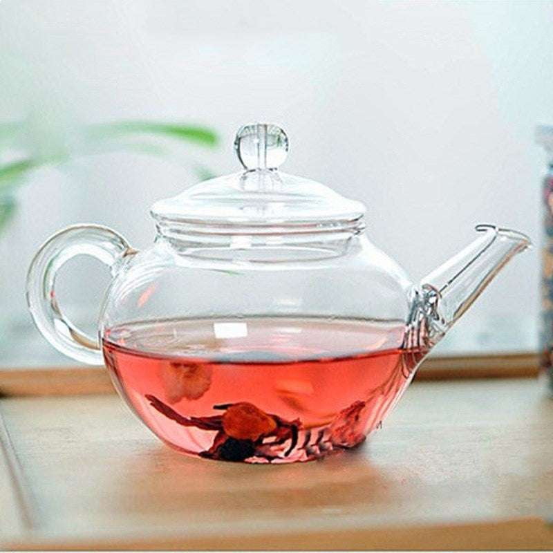 Durable Glass Teapot, Microwave Safe Teapot, Transparent Glass Teapot - available at Sparq Mart