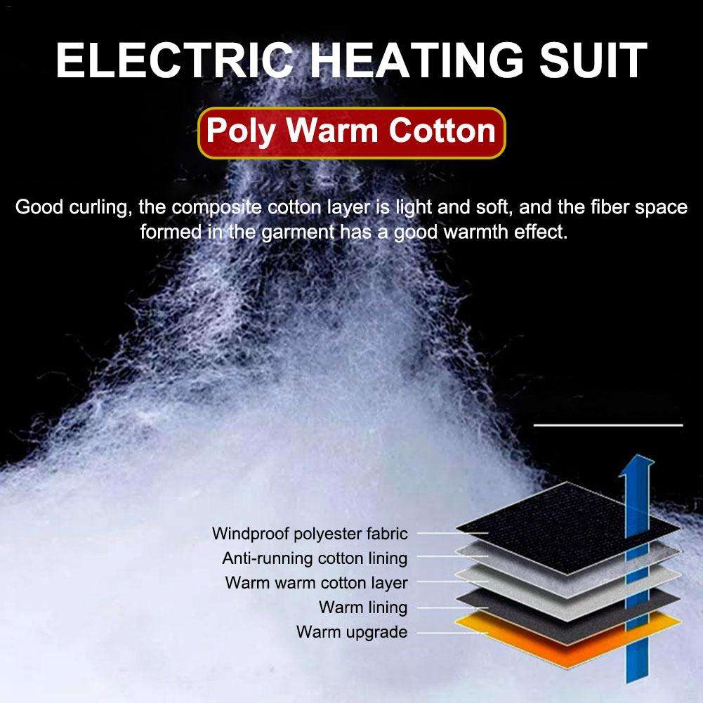 Double Heating Vest, Heated Cotton Vest, Wholesale Heating Vest - available at Sparq Mart