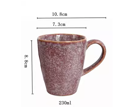 Japanese ceramic coffee cup, premium quality, retro charm - available at Sparq Mart