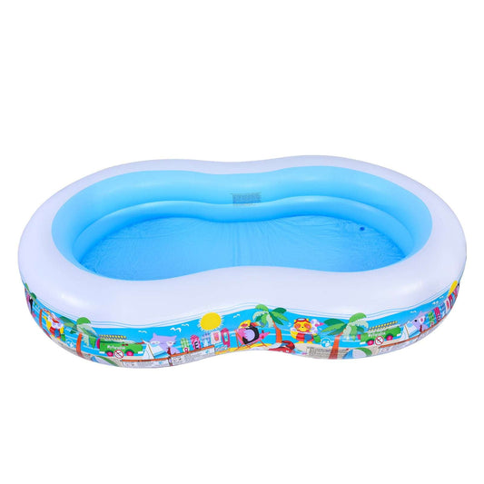 Family Fun Pool, Kids Inflatable Pool, Safe PVC Pool - available at Sparq Mart