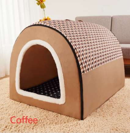 All-Season Doghouse, Durable Pet Shelter, Large Dog Kennel - available at Sparq Mart