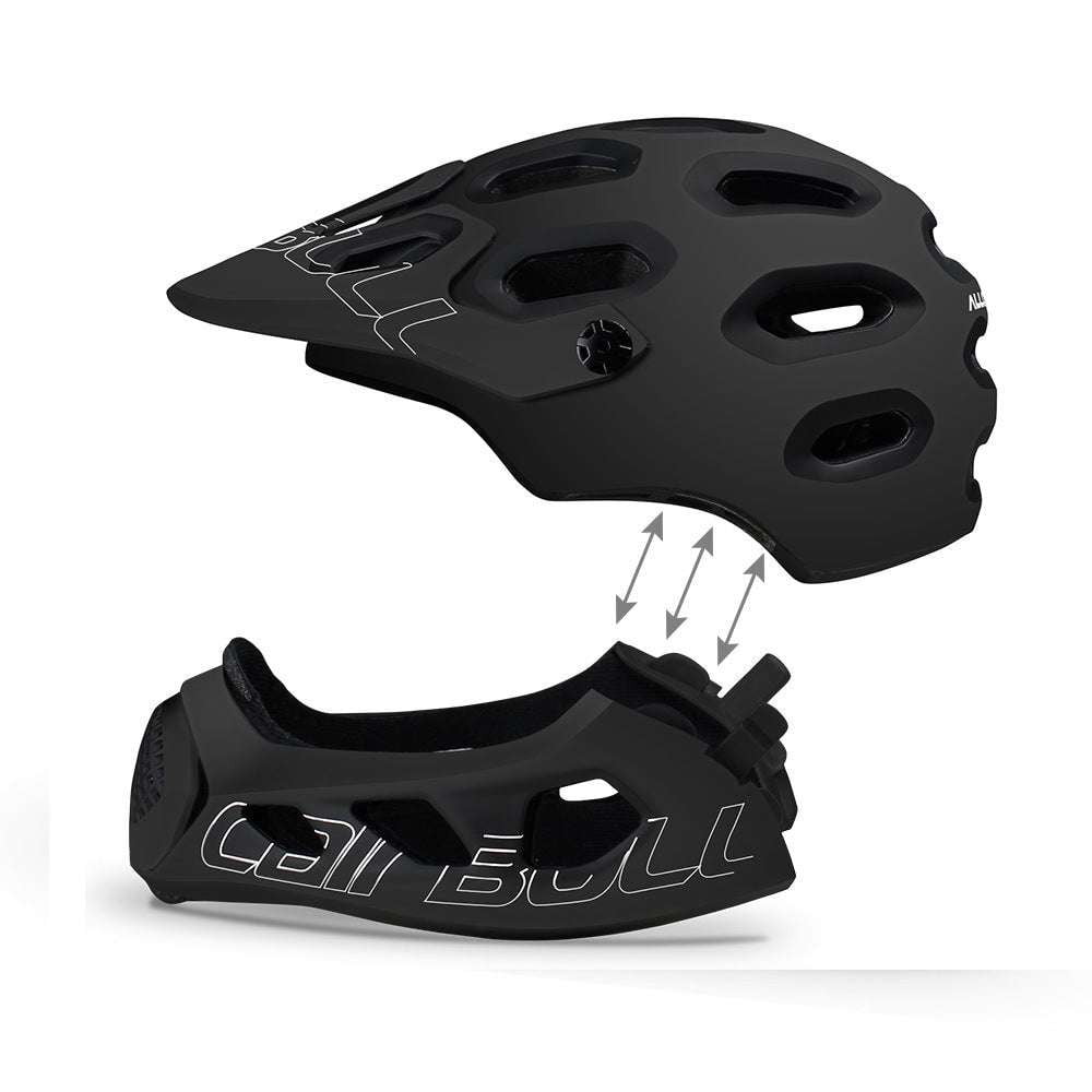 Full-Coverage Cycling Helmet, Mountain Bike Safety, Trail Riding Helmet - available at Sparq Mart