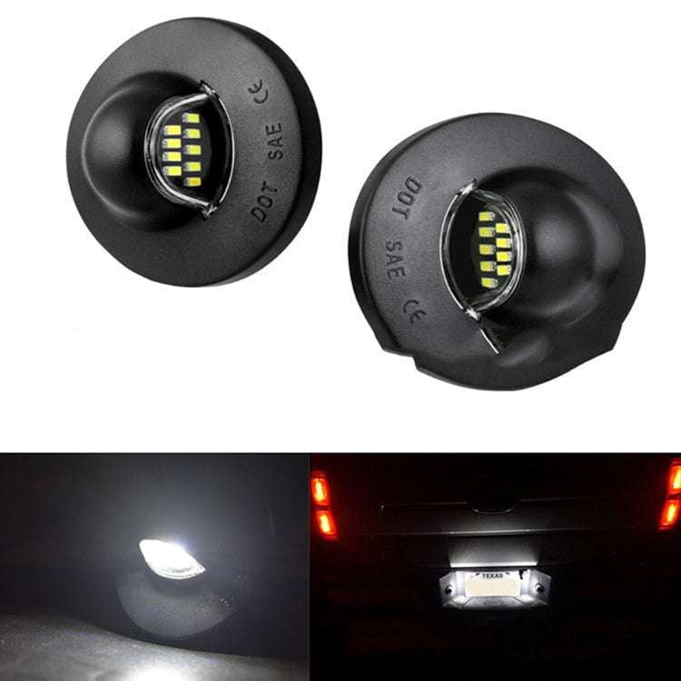 Durable Plate Light, Easy Install Lights, LED License Brightness - available at Sparq Mart