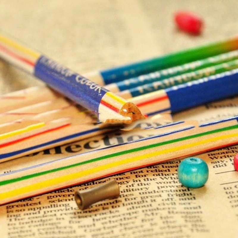 Creative Coloring Tools, Quality Art Supplies, Rainbow Pencils Set - available at Sparq Mart