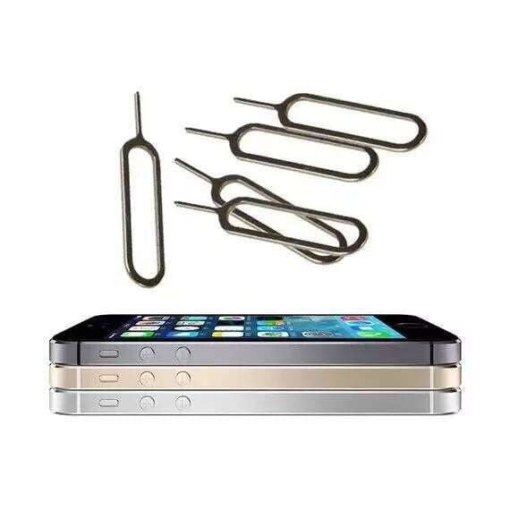 Card Taking Pin, Silver, SIM Card Slot - available at Sparq Mart