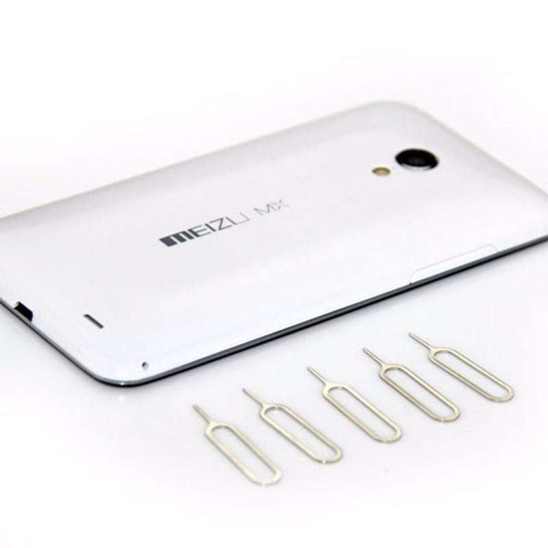 Card Taking Pin, Silver, SIM Card Slot - available at Sparq Mart