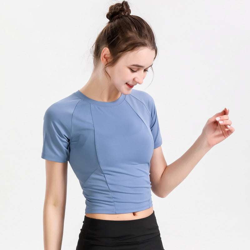 Breathable Yoga Shirts, Comfortable Yoga Tops, Slim Fit Yoga - available at Sparq Mart