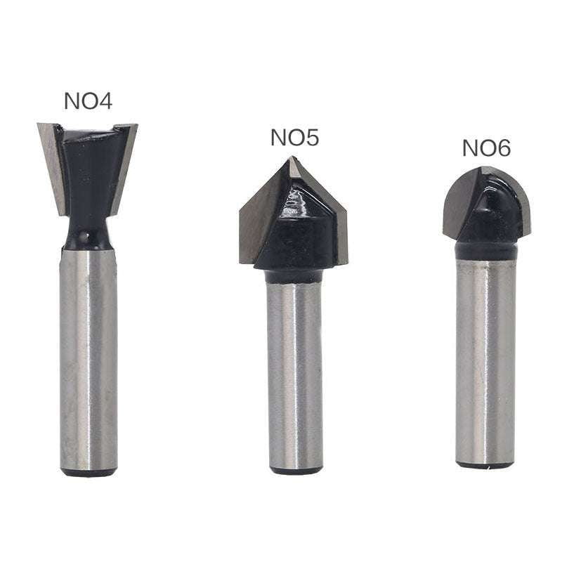 chamfer cutting tool, router bit set, wood milling cutter - available at Sparq Mart