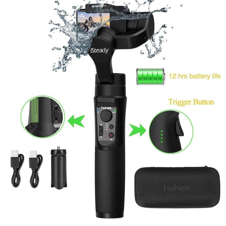 Handheld Gimbal Support, Professional Camera Stabilizer, Steady Action Cam - available at Sparq Mart