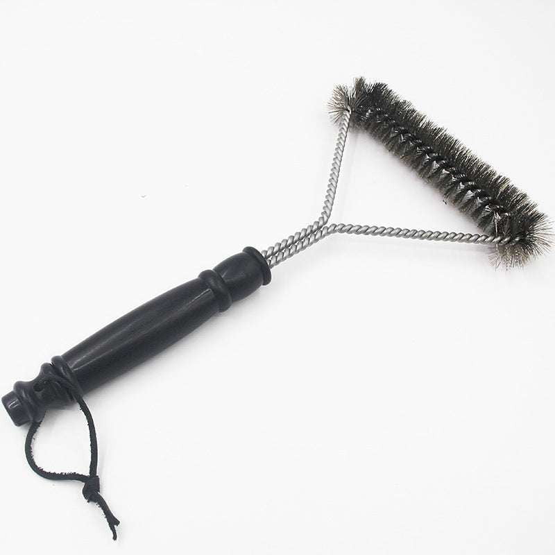 BBQ grill cleaner, grill cleaning tool, stainless steel brush - available at Sparq Mart