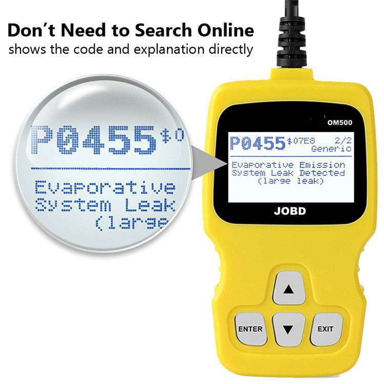 Car Diagnostic Scanner, Fault Code Reader, Vehicle Trouble Analyzer - available at Sparq Mart