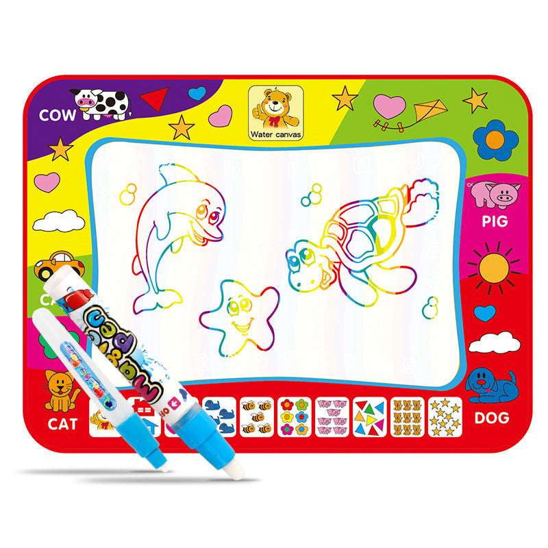 eco-friendly drawing toys, kids art mat, magic water canvas - available at Sparq Mart