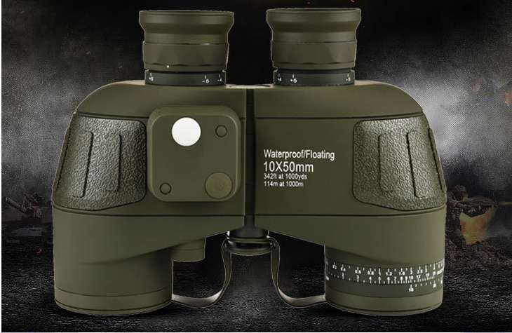 Handheld High-Definition Optics, Outdoor Binoculars with Compass, Waterproof Binoculars High-Def - available at Sparq Mart