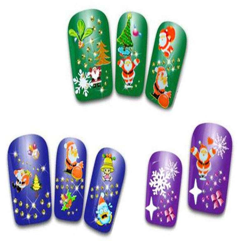 3D Nail Decal, Nail Sticker, Slim - available at Sparq Mart