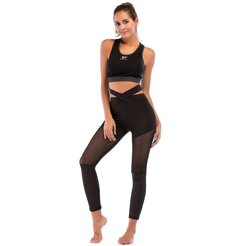 flexible sports pants, high waist yoga pants, women's yoga leggings - available at Sparq Mart