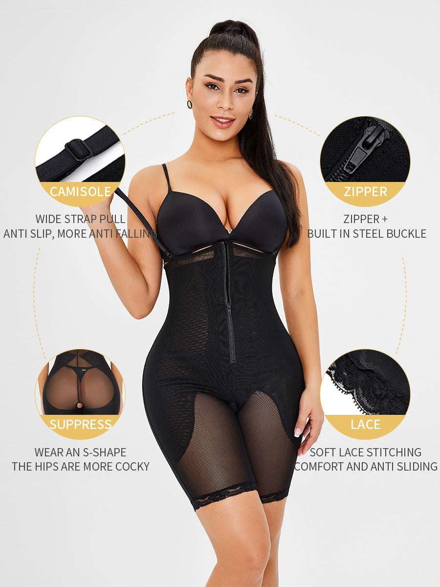 body contouring shapewear, seamless shaper underwear, tummy control bodysuit - available at Sparq Mart