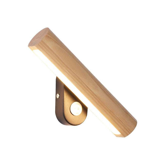 Modern Bedside Wall Lamp, Nordic Design Wall Light, Solid Wood Wall Sconce - available at Sparq Mart