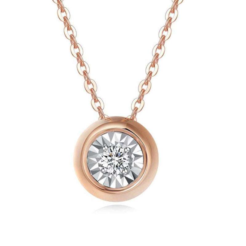 Diamond Necklace, Gold Necklace, Sparkling Bubble Necklace - available at Sparq Mart