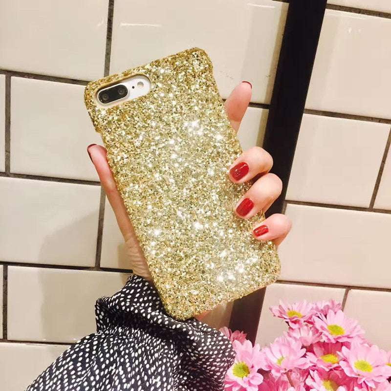 Durable Protective Case, Sequined iPhone Cover, Sparkling Phone Accessory - available at Sparq Mart