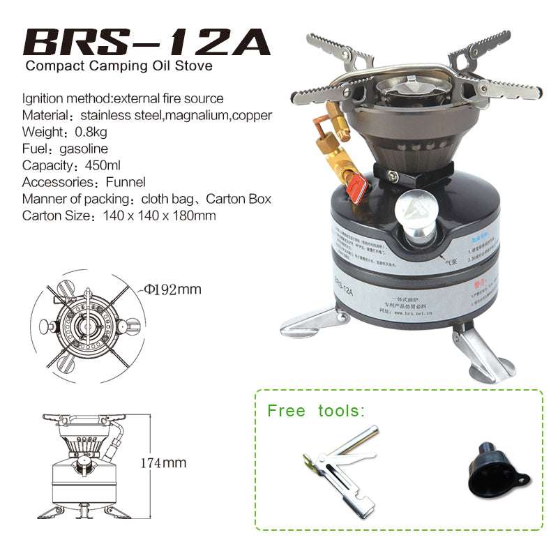 Field Oil Stove, High-Quality, Outdoor Cooking - available at Sparq Mart