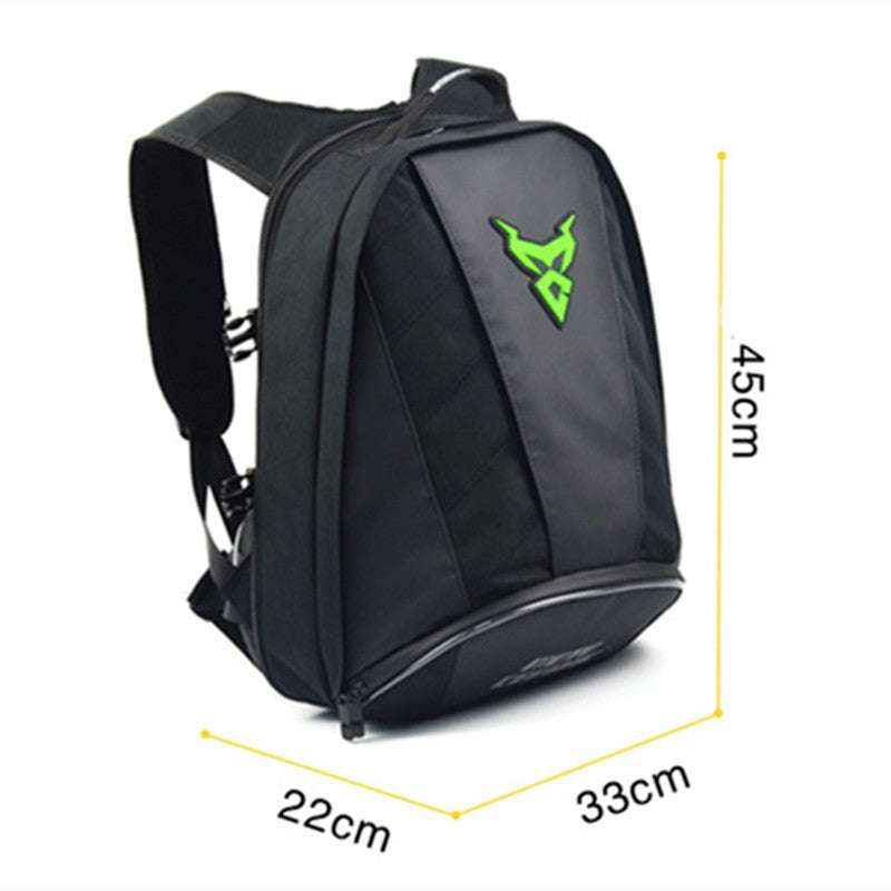 Casual Motorcycle Backpack, Motorcycle Helmet Backpack, Waterproof Riding Backpack - available at Sparq Mart