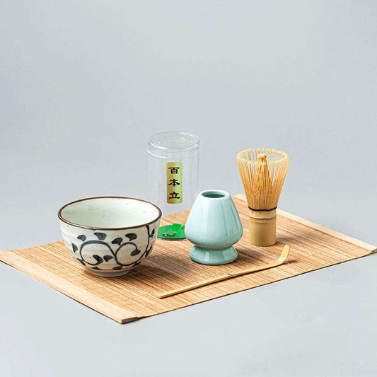 Brushing Tea, Mixing Tea, Tea Brush Set, Wiping Tea Bowls - available at Sparq Mart