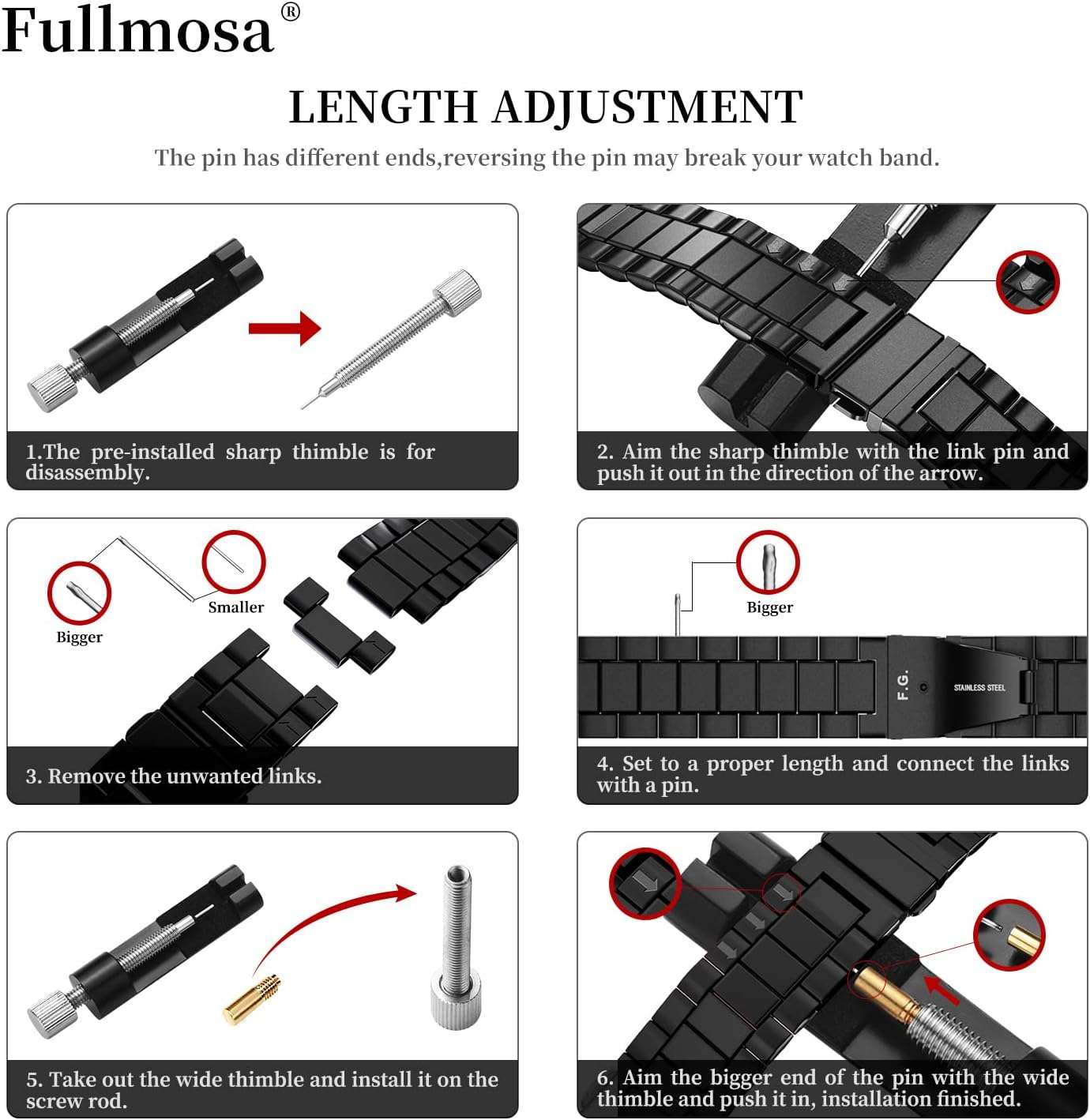 autopostr_pinterest_64088, Fullmosa Apple Watch, Stainless Steel Bracelet, Watch Strap Upgrade - available at Sparq Mart