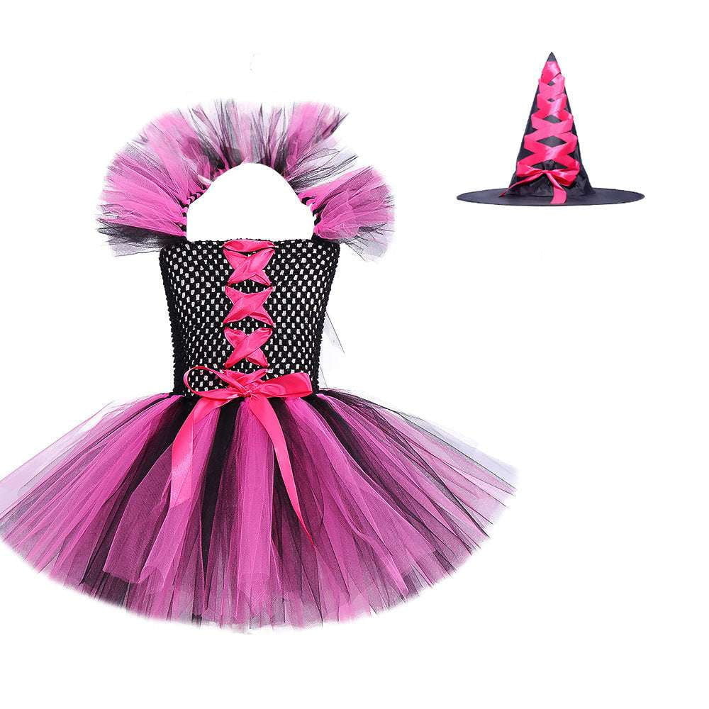 Children's party costume, Halloween cosplay, Witch masquerade - available at Sparq Mart