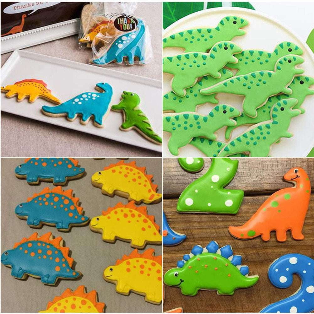 Dino Die-Cuts, Dinosaur Cookie Cutters, Kids Baking Tools - available at Sparq Mart