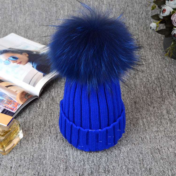 Autumn/Winter Fashion, Fluffy Ball Hat, Wholesale Hats - available at Sparq Mart