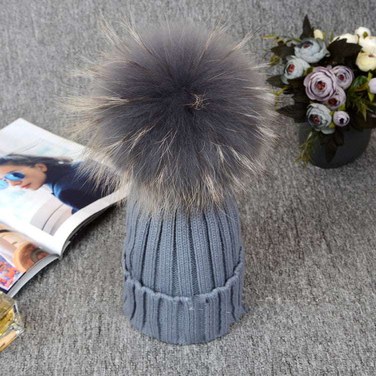 Autumn/Winter Fashion, Fluffy Ball Hat, Wholesale Hats - available at Sparq Mart