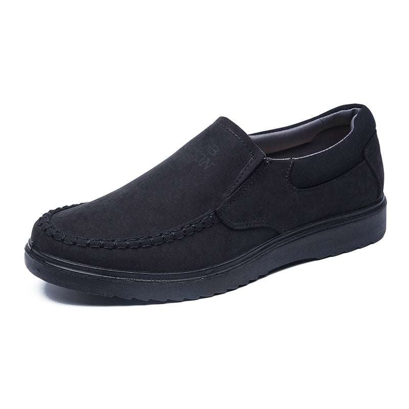 Extra Large Size Shoes, Men's Breathable Cloth Shoes, Middle-Aged Casual Footwear - available at Sparq Mart