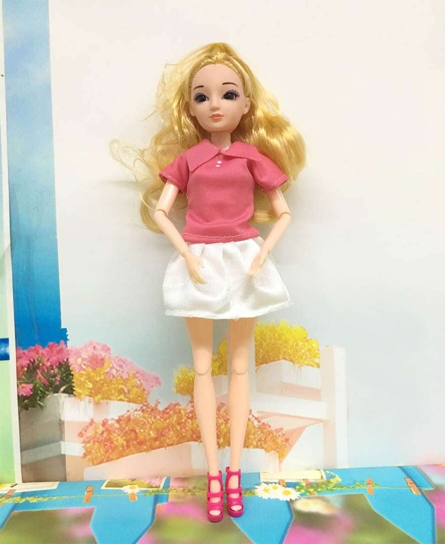 Doll Casual Dress, Fashion Skirt Toy, Girls Doll Outfit - available at Sparq Mart