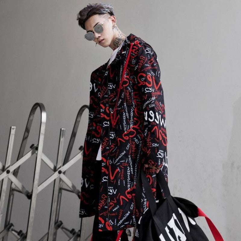 Full Print Jacket, Print Padded Jacket, Street Style Outerwear - available at Sparq Mart