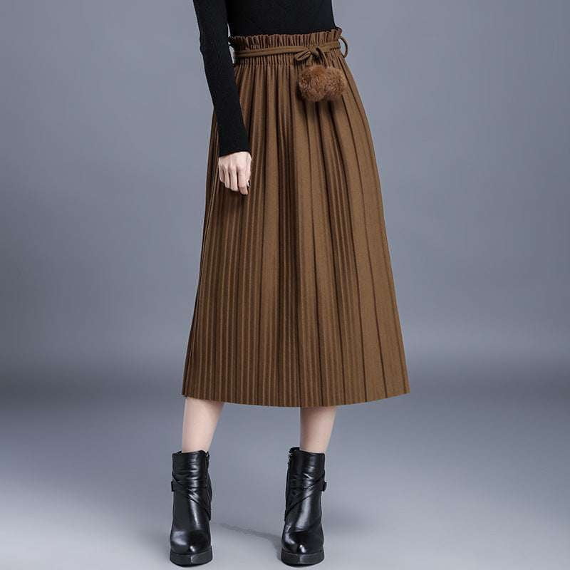 Chic pencil skirt, Elegant A-line skirt, High-waist midi skirt - available at Sparq Mart