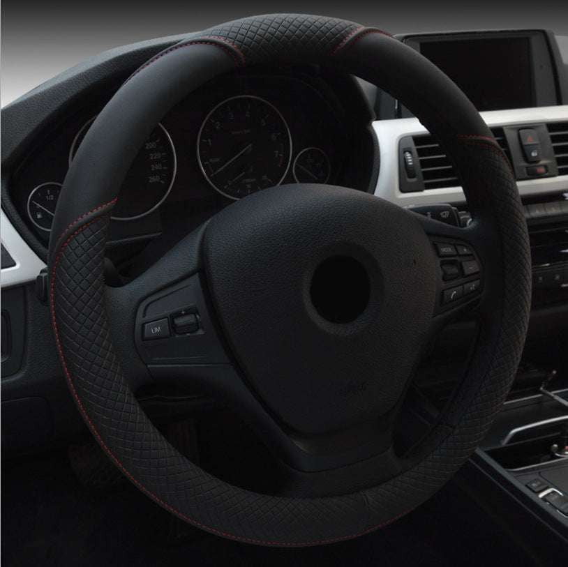 braid interior car accessories, ice silk car steering wheel cover, non-slip car accessories - available at Sparq Mart