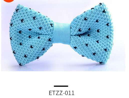 boys fashion bowtie, childrens bow tie, kids knit tie - available at Sparq Mart