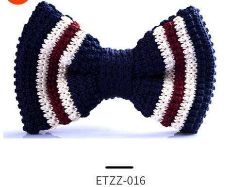 boys fashion bowtie, childrens bow tie, kids knit tie - available at Sparq Mart