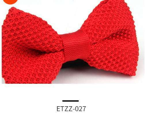 boys fashion bowtie, childrens bow tie, kids knit tie - available at Sparq Mart