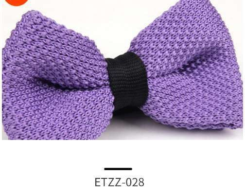 boys fashion bowtie, childrens bow tie, kids knit tie - available at Sparq Mart