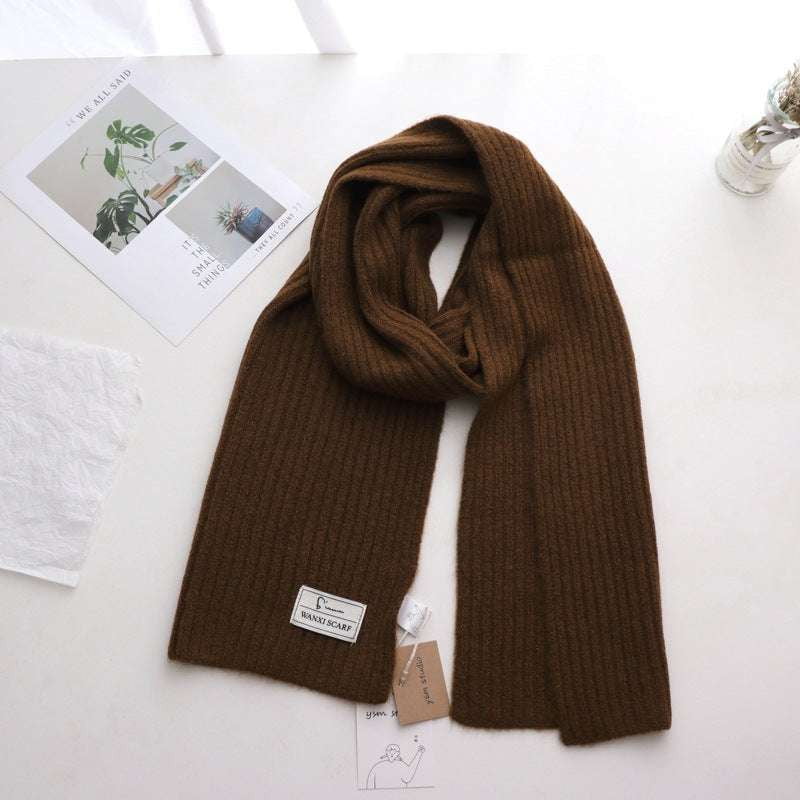 Knitted Stripe Scarves, Unisex Scarves Online, Winter Scarf Fashion - available at Sparq Mart