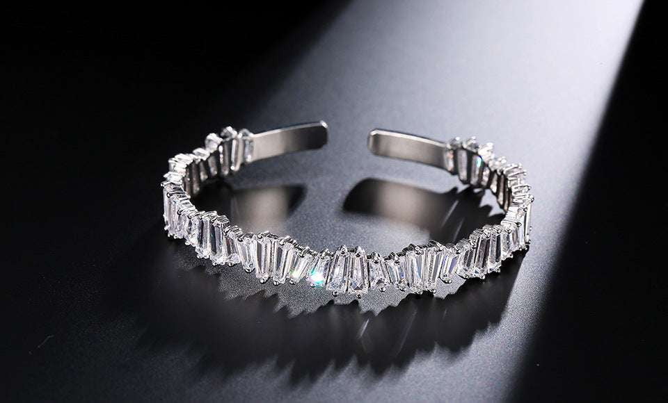 Sparkling Zircon, Stylish Ladies Bracelet - available at Sparq Mart