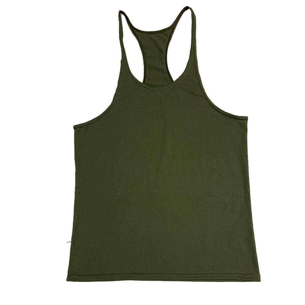 Men's Bodybuilding Clothing, Sports Racer Vest, Stylish Racer Vest - available at Sparq Mart