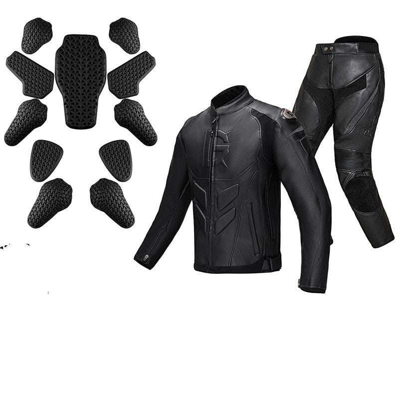 men and women, motorcycle pants suit, windproof leather pants - available at Sparq Mart